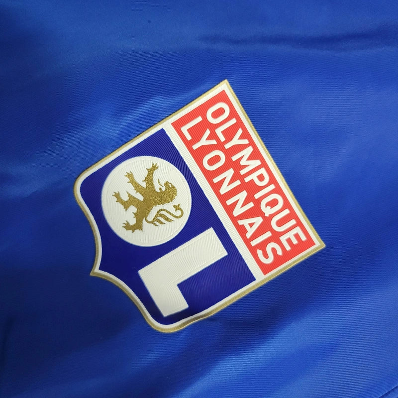 Olympique Lyon blu windbreaker