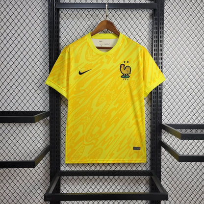 Franța 2024 Campionatul European Goalkeeper Jersey