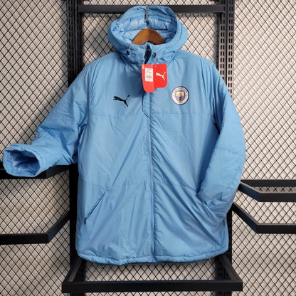 Geacă puffer albastră Manchester City