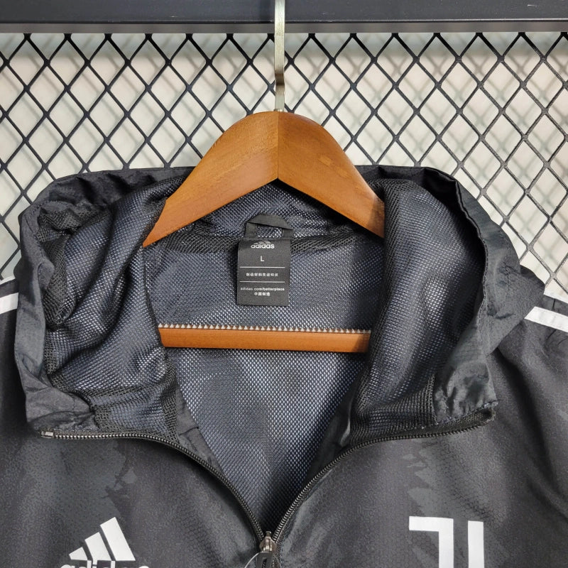 Juventus negru windbreaker