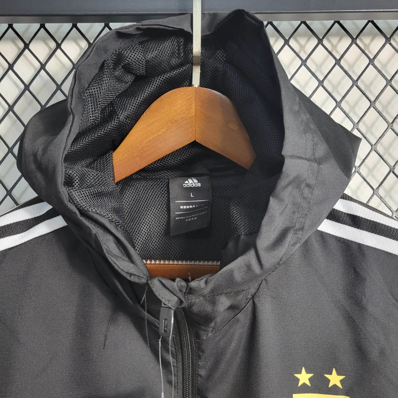 Argentina negru windbreaker