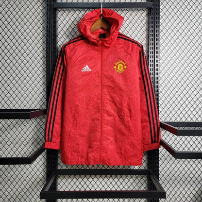 Manchester United roșu windbreaker