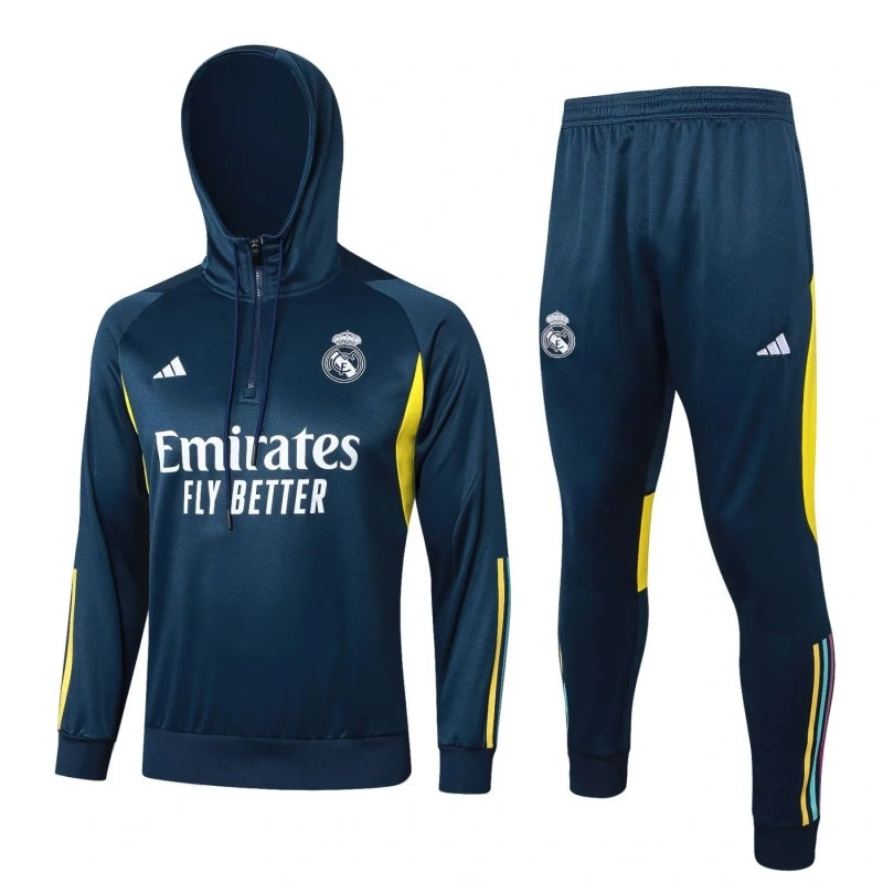 Set de antrenament cu hanocă Real Madrid 2023