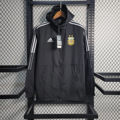 Argentina negru windbreaker