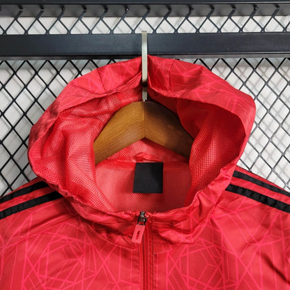 Manchester United roșu windbreaker