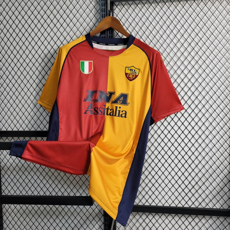 AS Roma tricou acasă 2001