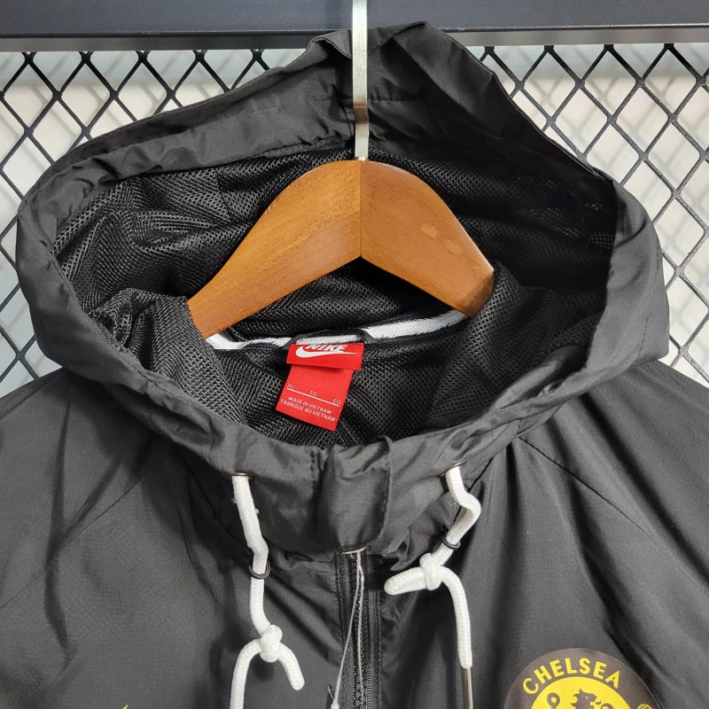 Chelsea negru windbreaker