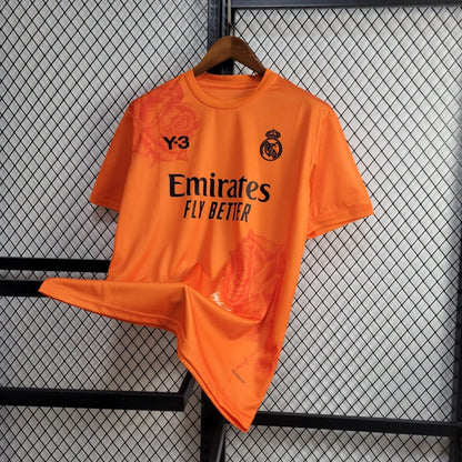 Real Madrid 2024 "Y3 - portocaliu", tricou în ediție limitată