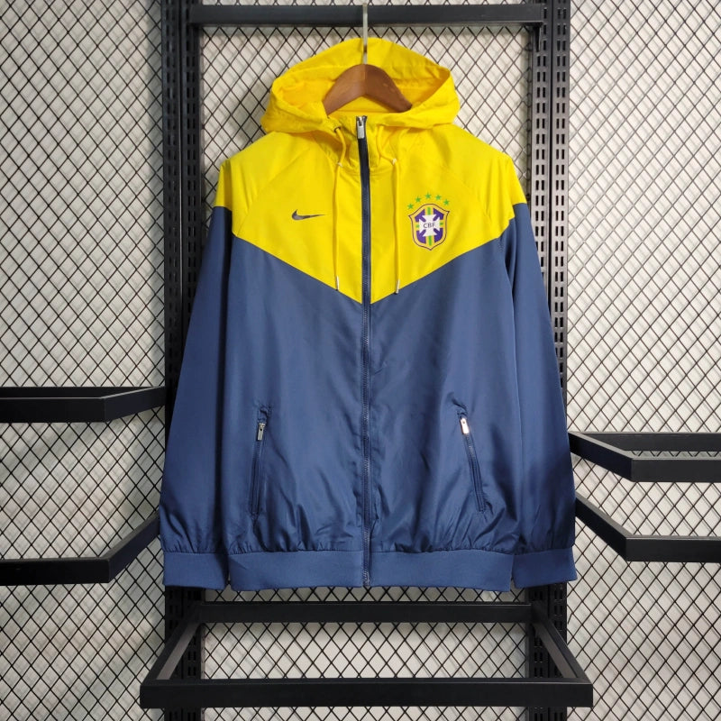 Brazil albastru-galben windbreaker