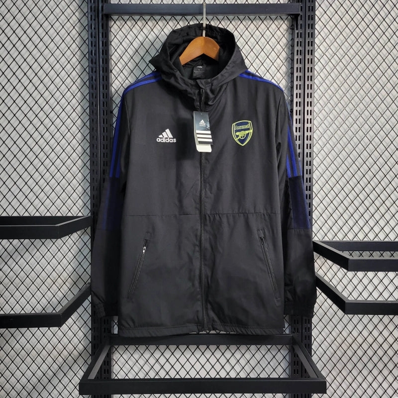 Arsenal Black Windbreaker