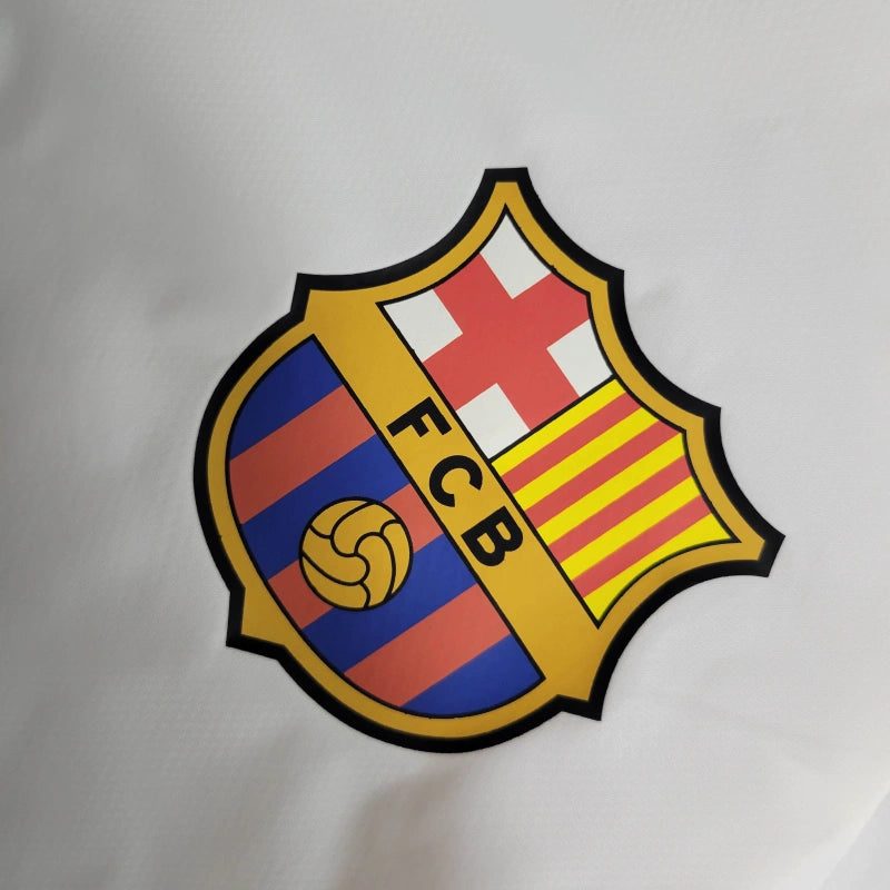 Barcelona alb windbreaker