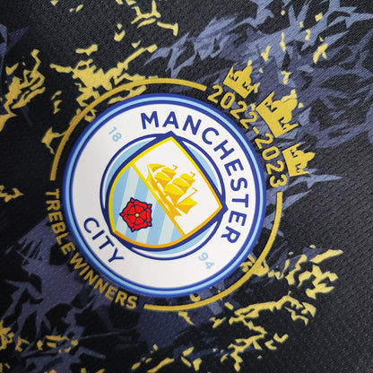 Jersey din Manchester City „Triple și FA Cup”