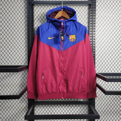 Barcelona albastru-roșu windbreaker