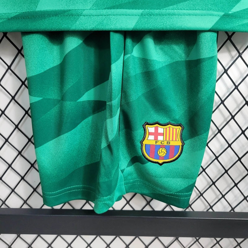 Zestaw dziecięcy bramkarza Barcelona 2023