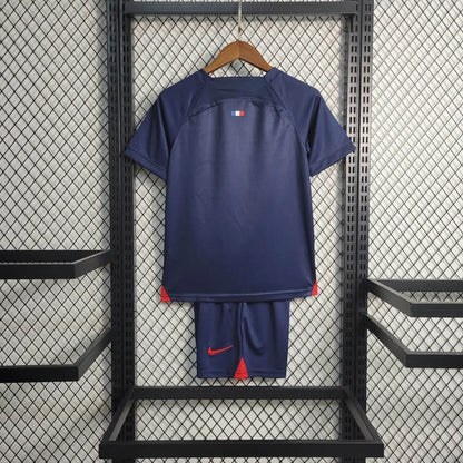 Paris Saint-Germain 2023 home kit pentru copii