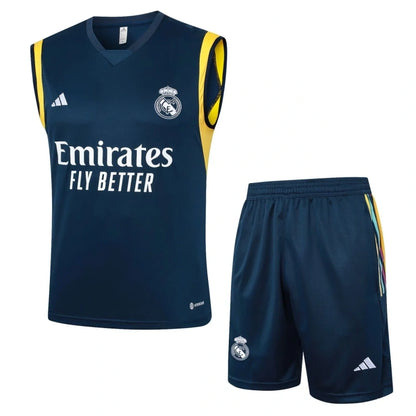 Set antrenor fără mâneci Real Madrid 2023