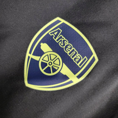 Arsenal negru windbreaker