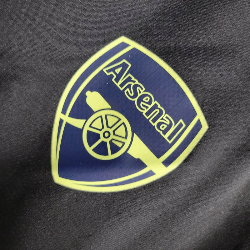 Arsenal Black Windbreaker