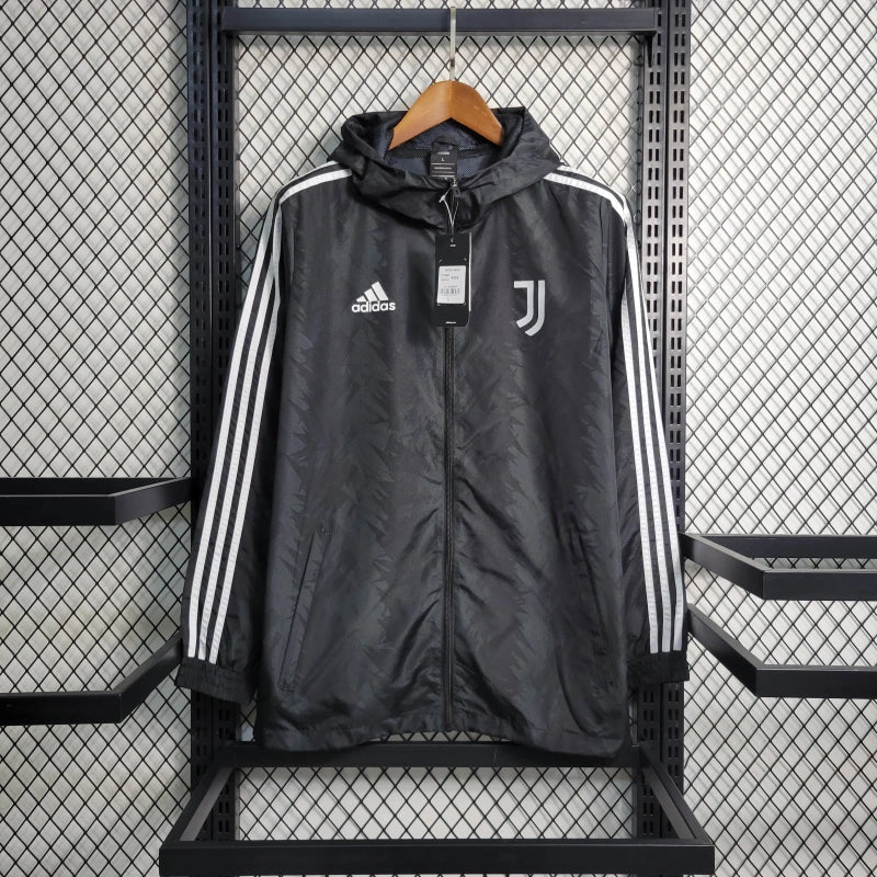 Juventus negru windbreaker