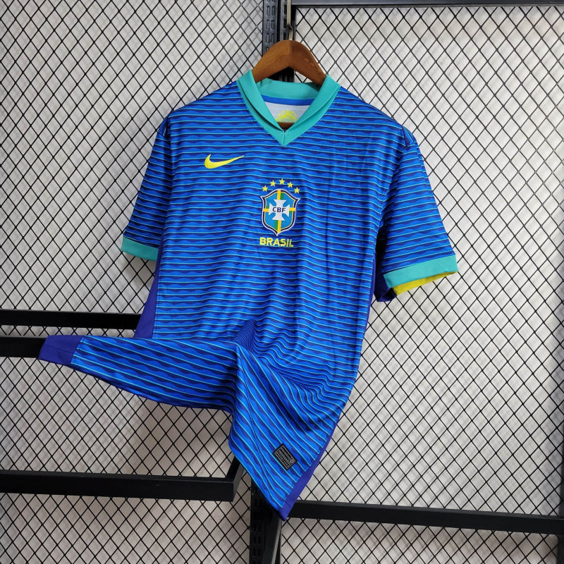 Tricou Brazilia 2024 Copa America pentru oaspeți