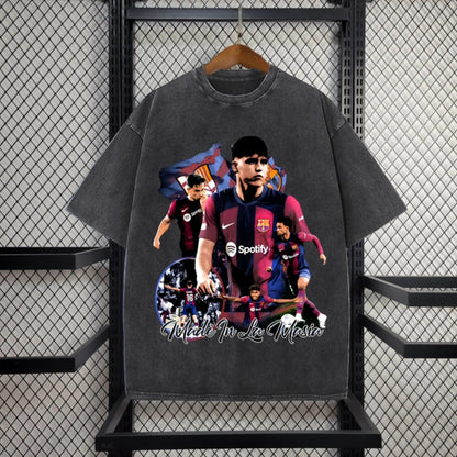 "La Masia" tricou oversize personalizat