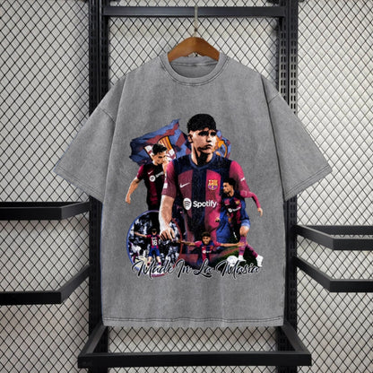 "La Masia" tricou oversize personalizat