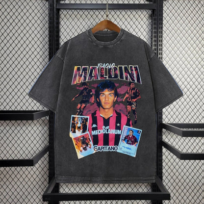 "Paolo Maldini" tricou oversize personalizat