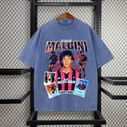 "Paolo Maldini" tricou oversize personalizat