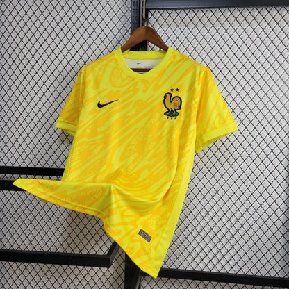 Franța 2024 Campionatul European Goalkeeper Jersey