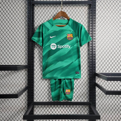 Barcelona 2023 Goalkeeper Kids Set